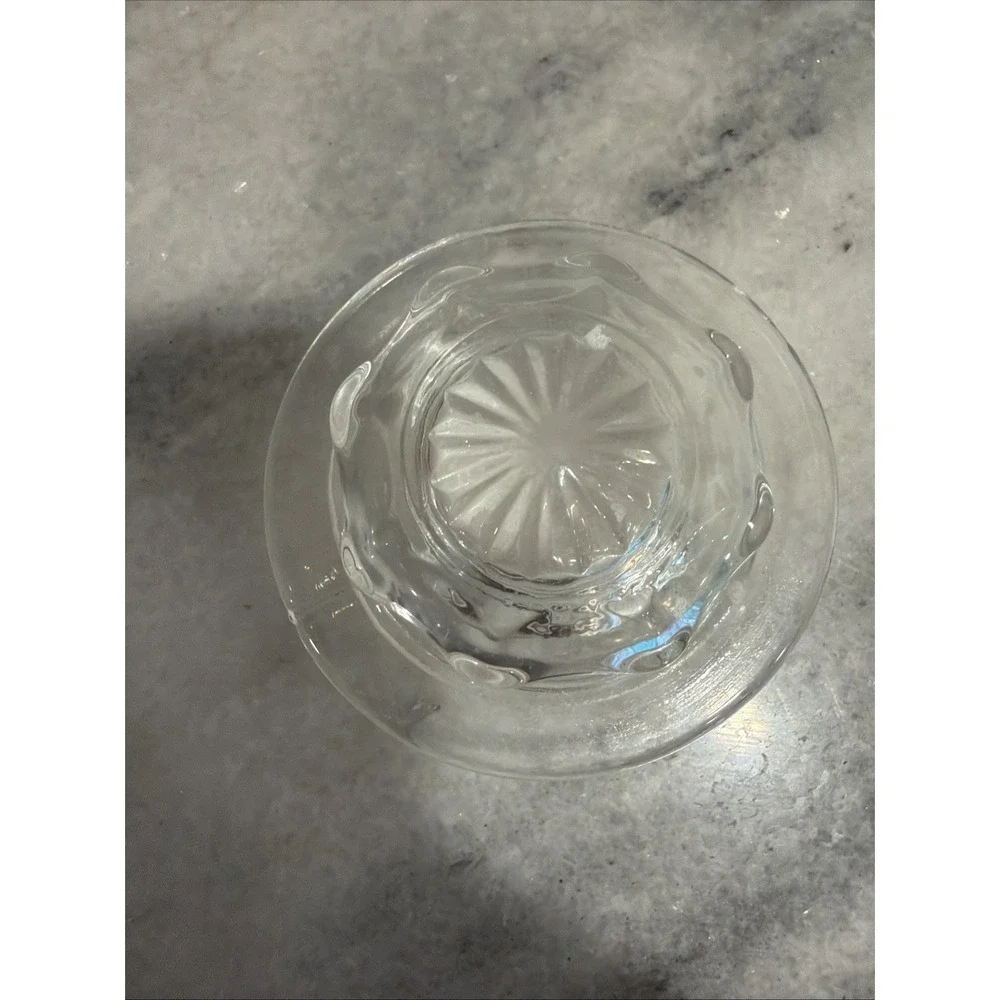 Vintage Clear Glass 4